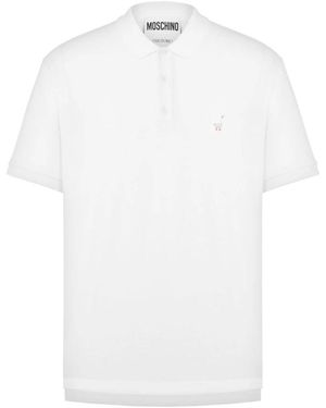 Moschino Polo Shirts - White