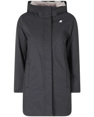 K-Way Sophie Twill Soft Beaver - Schwarz