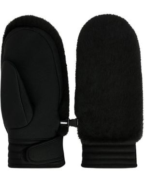 Fusalp Fake Fur Ski Handschoenen - Zwart