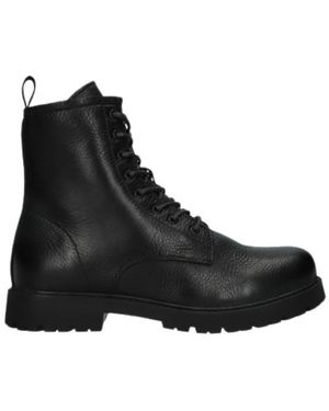 Blackstone Lace-Up Boots - Noir