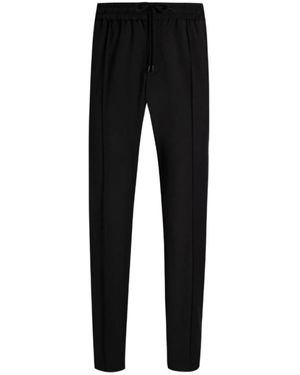 Dolce & Gabbana Schwarze Hose Mit Kordelzug