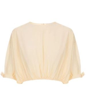 Rabanne Haut Blouse - Naturel