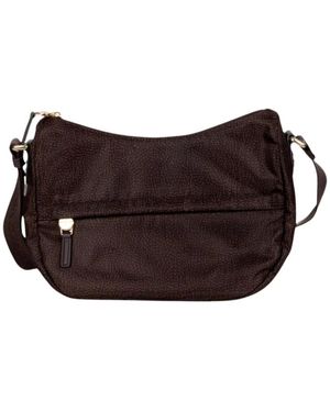 Borbonese Crossbody Bag - Bruin