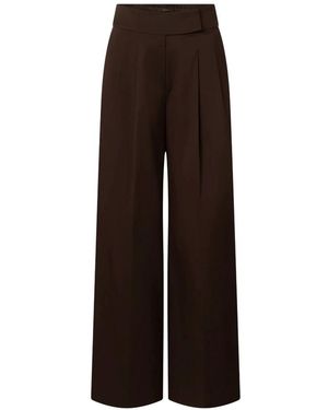 Windsor. Wide Trousers - Marrón