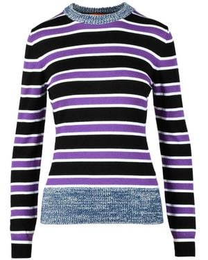 Colville Round-Neck Knitwear - Black