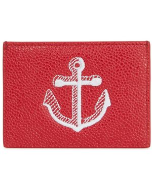 Thom Browne Wallets & Cardholders - Rosso
