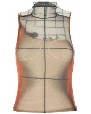 Jean Paul Gaultier Sleeveless Tops - Naturel