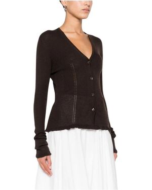 Cecilie Bahnsen Bessie Cardigan - Schwarz