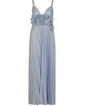 P.A.R.O.S.H. Maxi Dresses - Blue