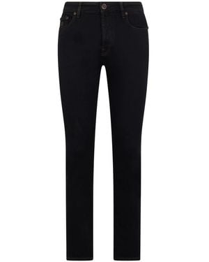 Moorer Slim-Fit Jeans - Negro