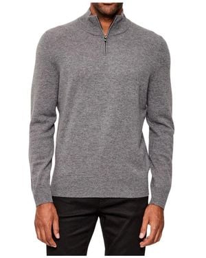 BOSS Rollkragenpullover - Grau