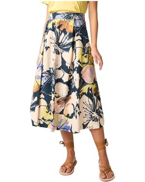 ALESSIA SANTI Midi Skirts - Azul