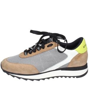 Stokton Vintage wildleder sneakers - Blau