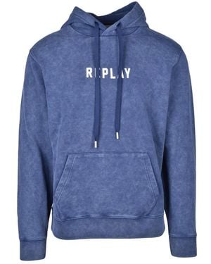 Replay Hoodies - Azul