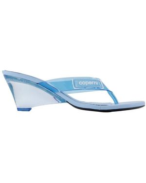Coperni Lift Flip Flops - Blau