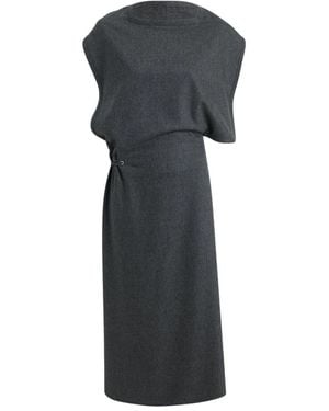 KHAITE Midi Dresses - Zwart