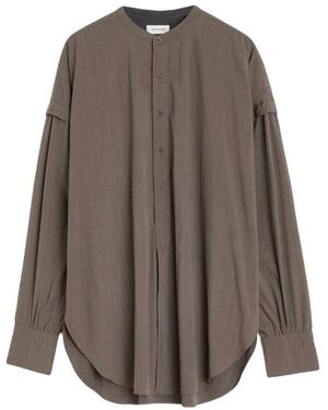 Lemaire Shirts - Brown