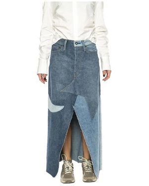 Levi's Rokken ,Blauw ,Denim Denim Rok