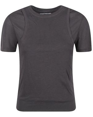 LA PISCINE T-Shirts - Gris