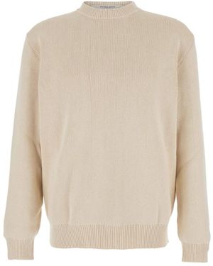 Golden Goose Round-Neck Knitwear - Blanc