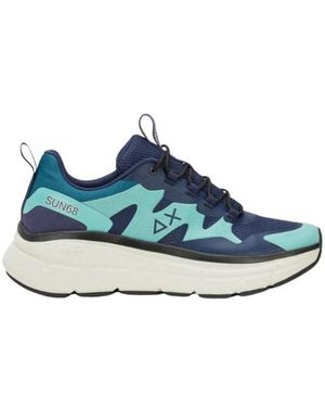 Sun 68 Trainers - Blue