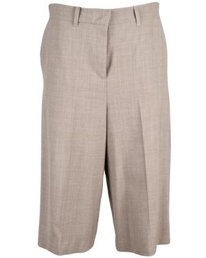 Marella Cabina Bermuda Cropped Broek - Grijs