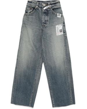 Maison Mihara Yasuhiro Straight Jeans - Grigio