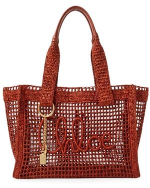 Chloé Tote Bags - Rosso