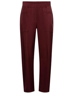 &Co Woman Broeken ,Rood ,Renza Travel Broek