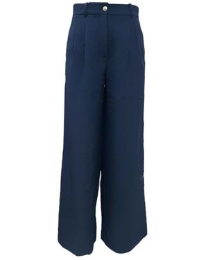 Guess Wide Trousers - Bleu