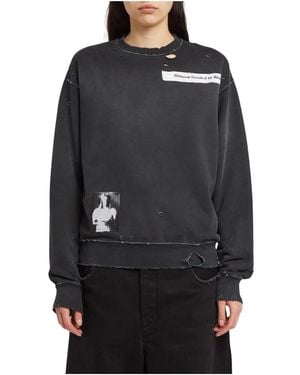 Ann Demeulemeester Sweatshirts - Negro