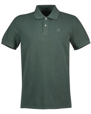 Ecoalf Grünes poloshirt mit kurzen ärmeln