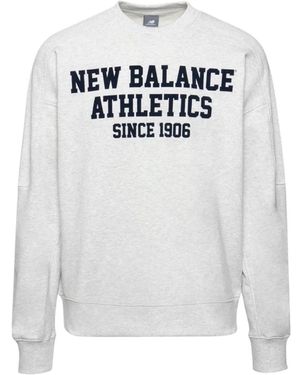 New Balance Sweatshirts - Bianco