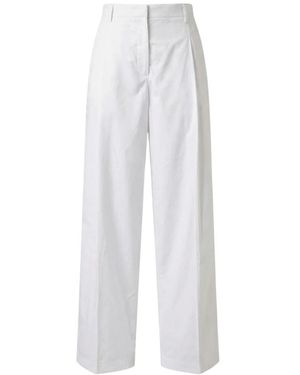 N°21 Wide Trousers - White