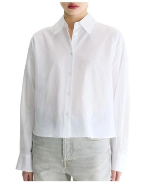 Bellerose Overhemden ,Wit ,Katoen Java Poplin Shirt