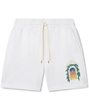 CASABLANCA Casual Shorts - White
