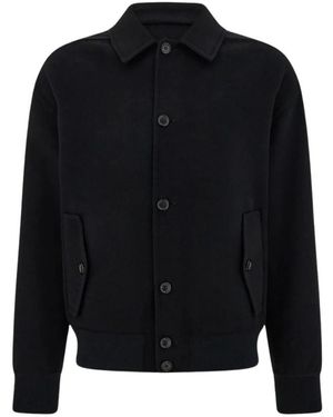 Ferragamo Bomber Jackets - Black