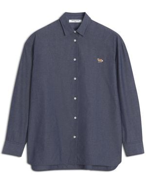 Maison Kitsuné Shirts - Blue