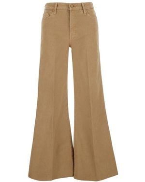 Mother Wide Jeans - Neutro