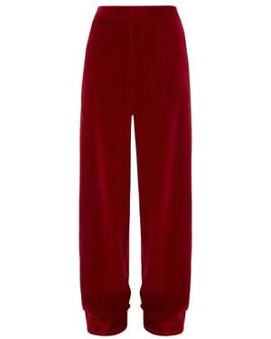 JW Anderson Straight Trousers - Red