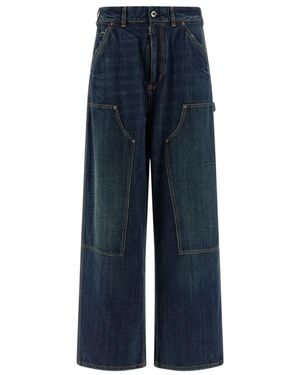 Maison Margiela Wide Jeans - Blue