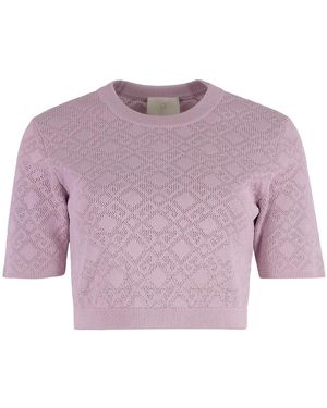 Givenchy Round-Neck Knitwear - Morado