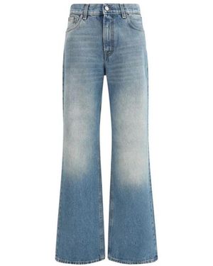 Haikure Wide Jeans - Blu