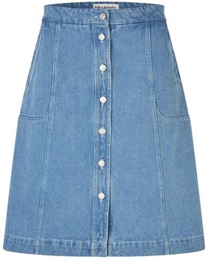 Lolly's Laundry Denim Skirts - Azul
