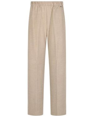 Herno Broeken ,Pantalone Con Banda Laterale - Naturel