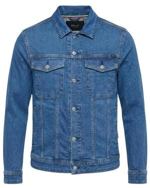 Replay Denim Jackets - Blue