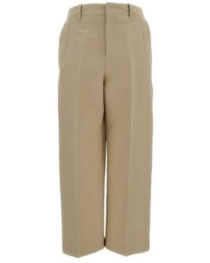 Jacquemus Wide Trousers - Natural