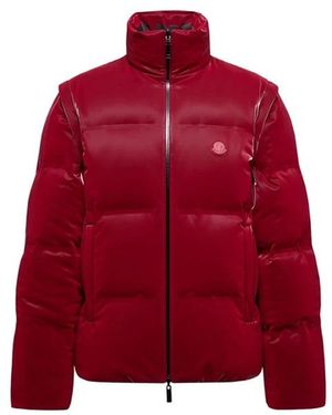 Moncler Moncler Throttle Reversible 2-In- Down Jacket - Red
