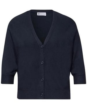 Street One Cardigan Strutturato Donna - Scollo A V E Maniche Lunghe - Mix Morbido Di Materiali, Perfetto Per Le Giornate Fresche - 2