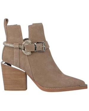 Alma En Pena. Cowboy & Biker Boots - Brown
